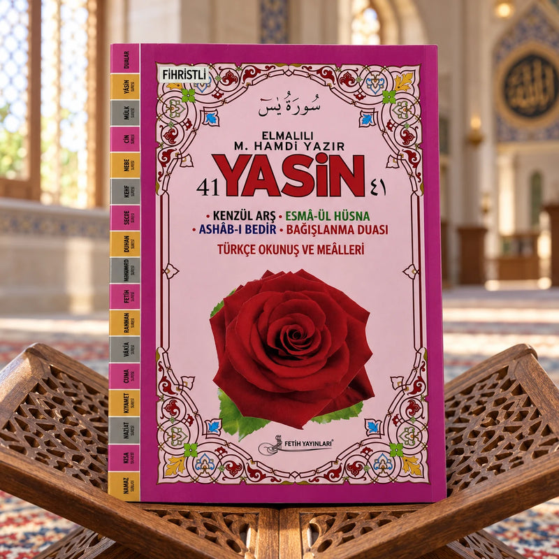 Cami Boy Genişletilmiş Türkçeli Yasin-i Şerif (160 Sayfa)