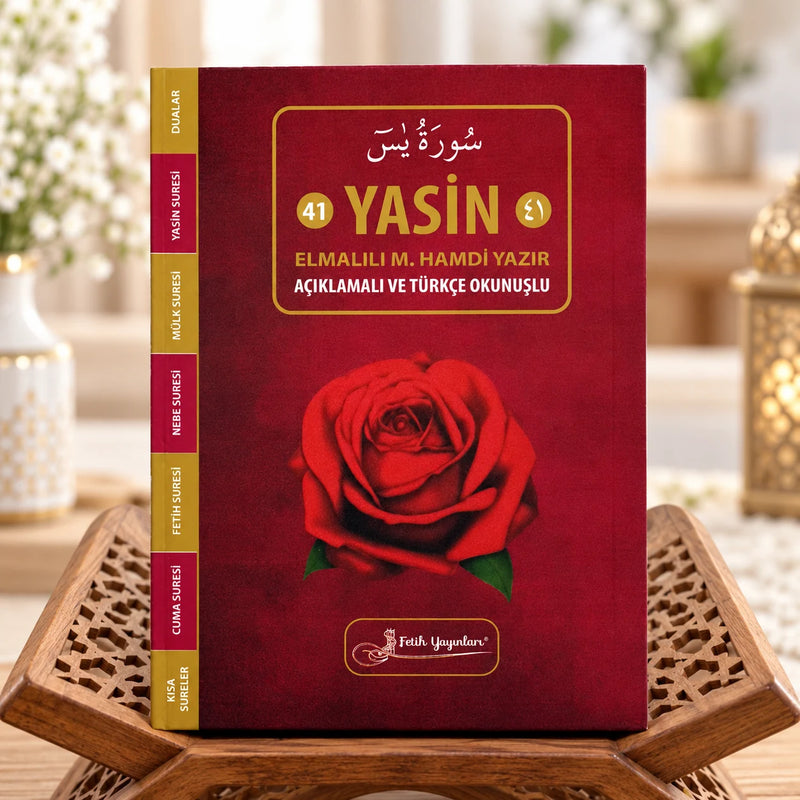 Çanta Boy Karşılıklı Türkçeli Yasin-i Şerif (80 Sayfa)