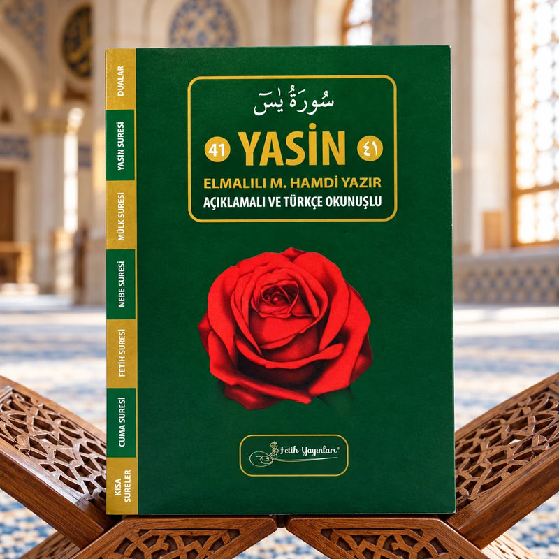 Çanta Boy Karşılıklı Türkçeli Yasin-i Şerif (80 Sayfa)