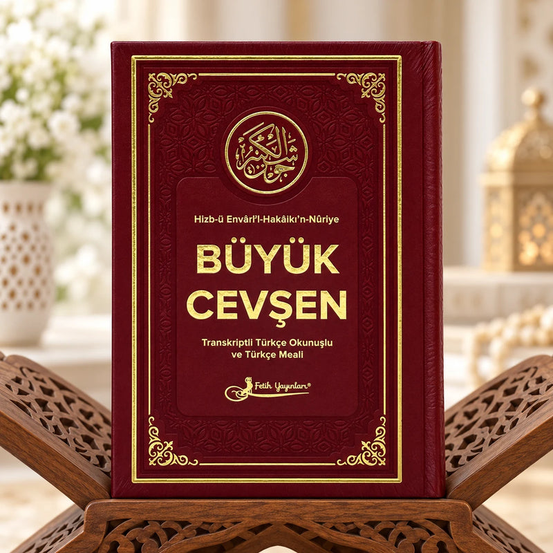 Büyük Cevşen – Türkçe Okunuşlu ve Mealli (Termo Deri)