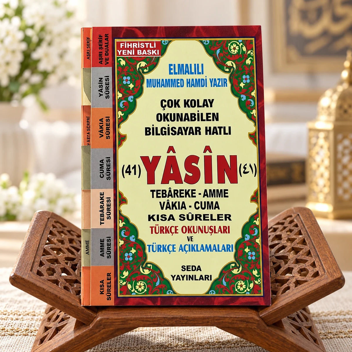 Cep Boy Türkçe Okunuşlu ve Mealli Fihristli Yasin-i Şerif (128 Sayfa)