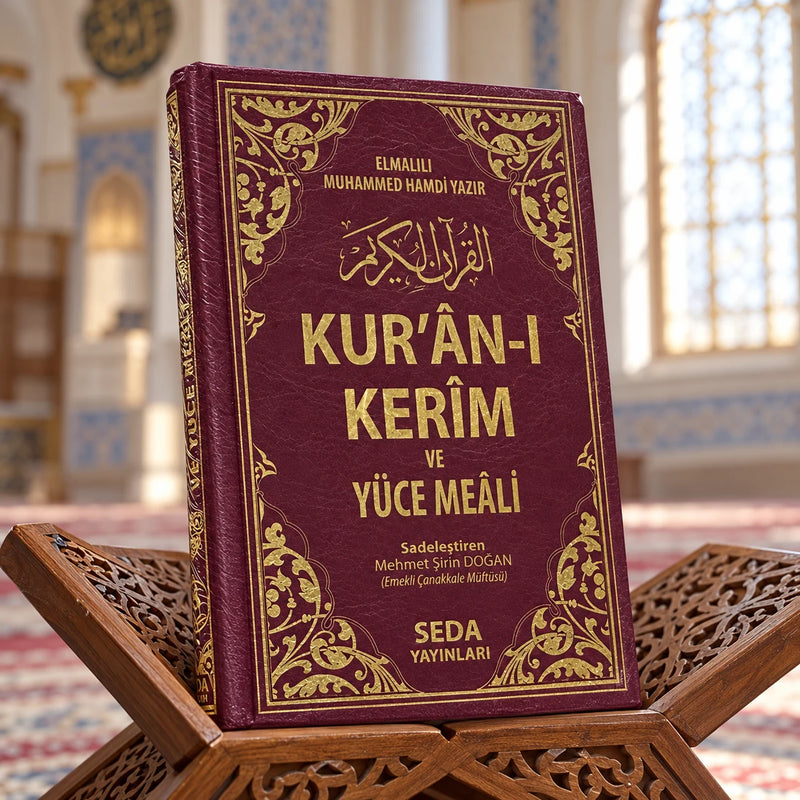 Hafız Boy Fermuarlı Kur'an-ı Kerim ve Yüce Meali
