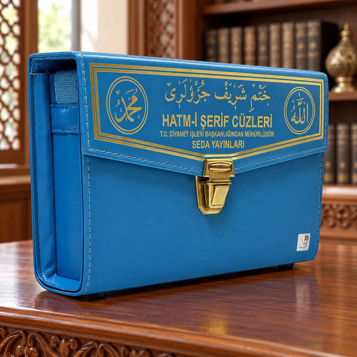 Orta Boy Çantalı Hatm-i Şerif Cüzleri (30 Cüz)