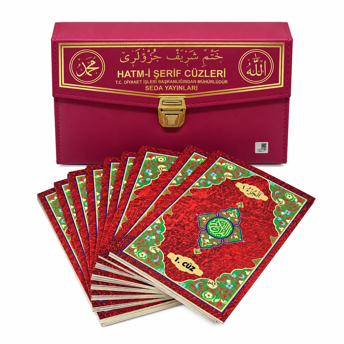 Orta Boy Çantalı Hatm-i Şerif Cüzleri (30 Cüz)