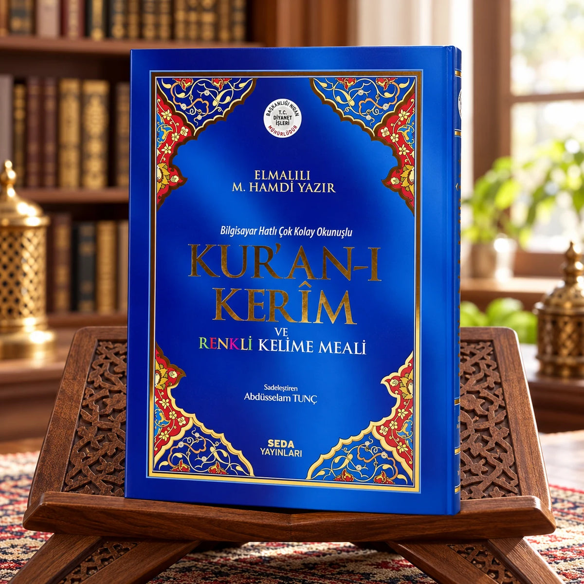 Cami Boy Kur'an-ı Kerim ve Renkli Kelime Meali